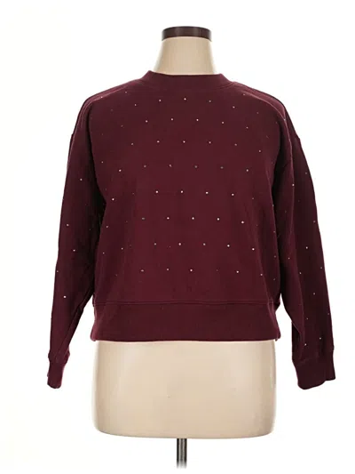 Pre-owned A New Day Pullover Sweater In Burgundy