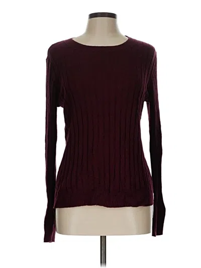 Pre-owned A New Day Pullover Sweater In Burgundy