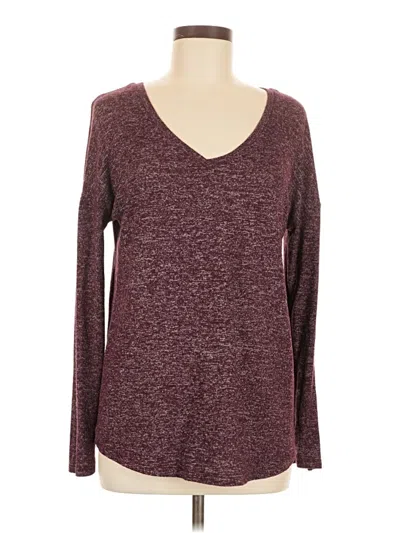 Pre-owned A New Day Pullover Sweater In Burgundy