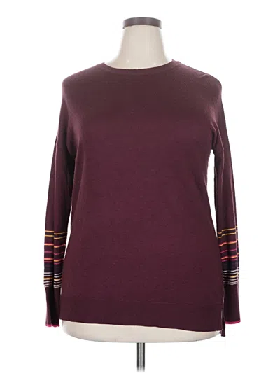Pre-owned A New Day Pullover Sweater In Burgundy