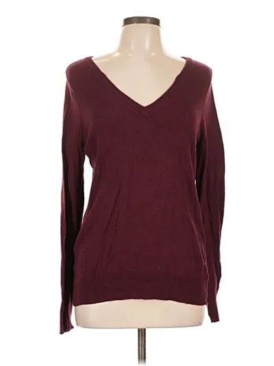 Pre-owned A New Day Pullover Sweater In Burgundy