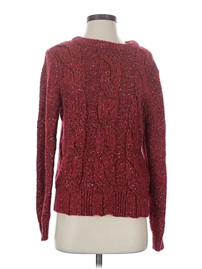 Pre-owned A New Day Pullover Sweater In Burgundy