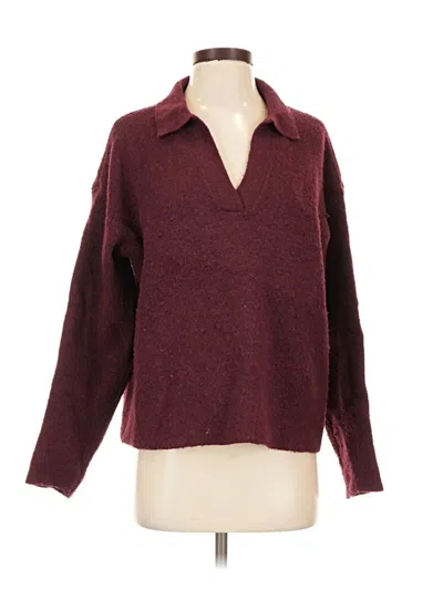 Pre-owned A New Day Pullover Sweater In Burgundy