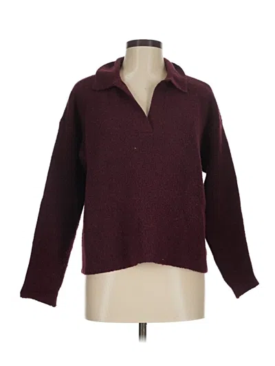 Pre-owned A New Day Pullover Sweater In Burgundy