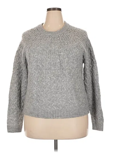 Pre-owned A New Day Pullover Sweater In Gray
