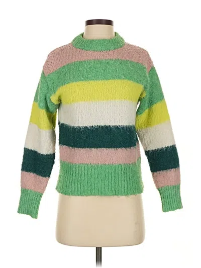 Pre-owned A New Day Pullover Sweater In Green