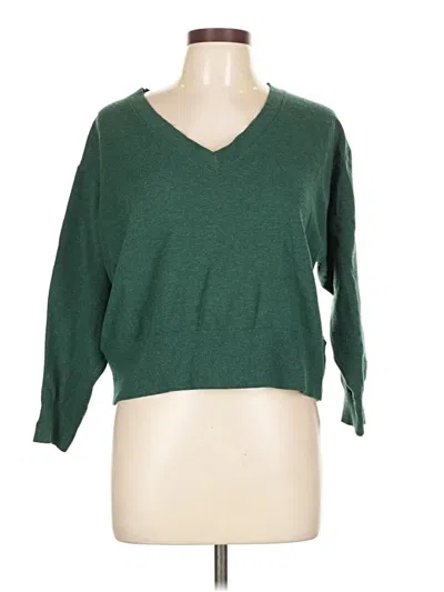 Pre-owned A New Day Pullover Sweater In Green