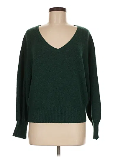Pre-owned A New Day Pullover Sweater In Green