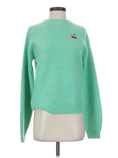 A New Day Pullover Sweater In Green