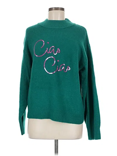 Pre-owned A New Day Pullover Sweater In Green