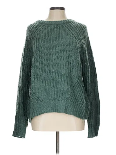 Pre-owned A New Day Pullover Sweater In Green