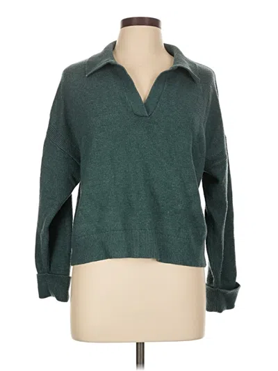 Pre-owned A New Day Pullover Sweater In Green