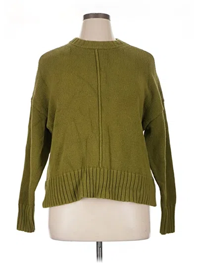 Pre-owned A New Day Pullover Sweater In Green