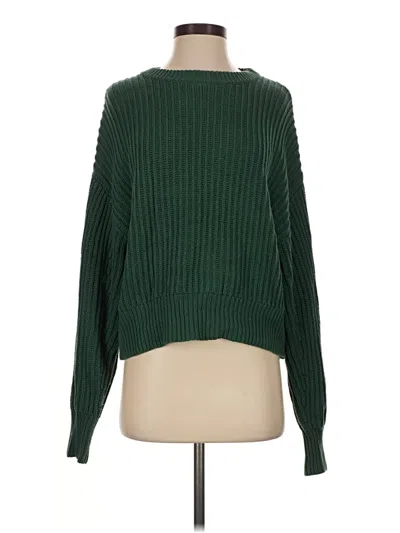 Pre-owned A New Day Pullover Sweater In Green