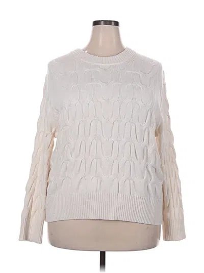 Pre-owned A New Day Pullover Sweater In Ivory