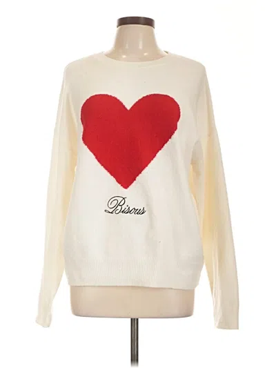 Pre-owned A New Day Pullover Sweater In Ivory