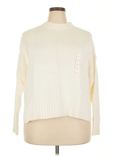 A New Day Pullover Sweater In Ivory