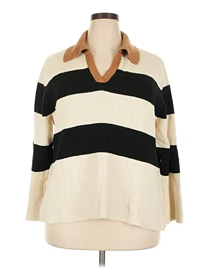 Pre-owned A New Day Pullover Sweater In Ivory