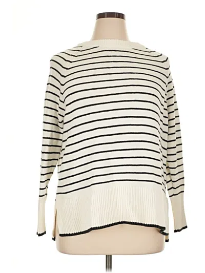 Pre-owned A New Day Pullover Sweater In Ivory
