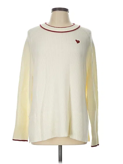 Pre-owned A New Day Pullover Sweater In Ivory