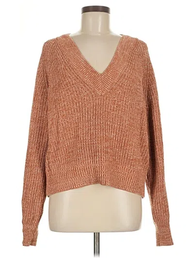 Pre-owned A New Day Pullover Sweater In Orange
