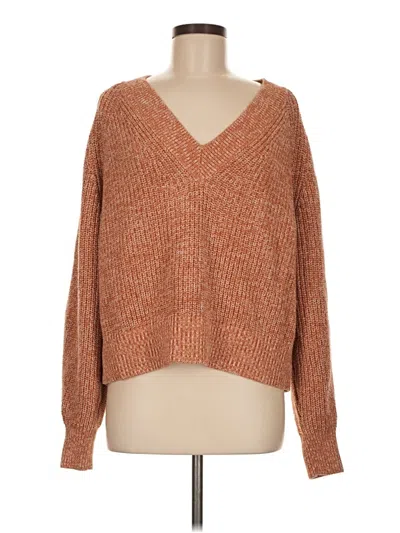 Pre-owned A New Day Pullover Sweater In Orange