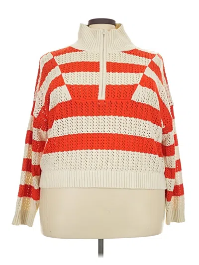 Pre-owned A New Day Pullover Sweater In Orange