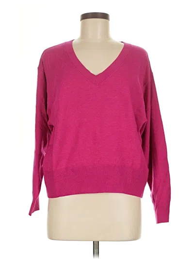 Pre-owned A New Day Pullover Sweater In Pink