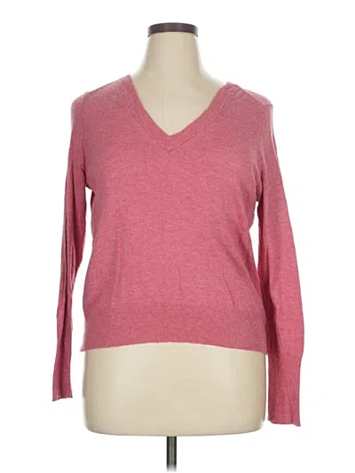 Pre-owned A New Day Pullover Sweater In Pink