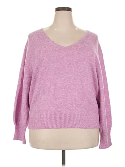 Pre-owned A New Day Pullover Sweater In Pink