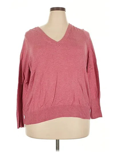Pre-owned A New Day Pullover Sweater In Pink