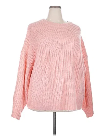 Pre-owned A New Day Pullover Sweater In Pink