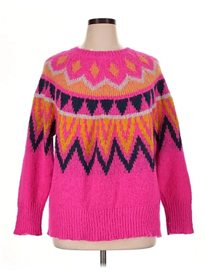 Pre-owned A New Day Pullover Sweater In Pink