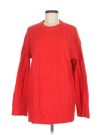 Pre-owned A New Day Pullover Sweater In Red
