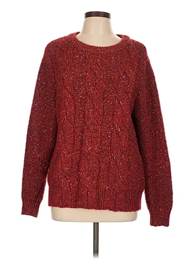 Pre-owned A New Day Pullover Sweater In Red