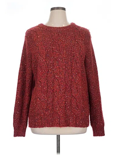 Pre-owned A New Day Pullover Sweater In Red
