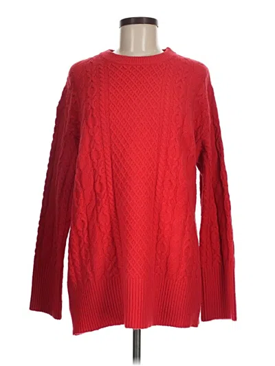 Pre-owned A New Day Pullover Sweater In Red