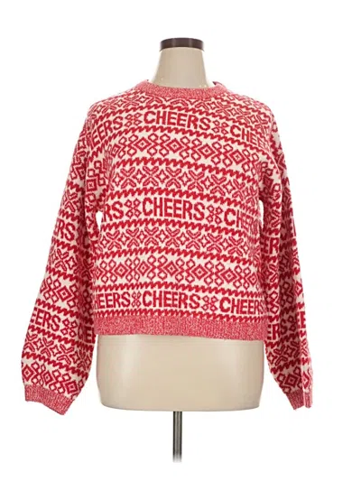 Pre-owned A New Day Pullover Sweater In Red