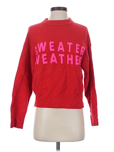 Pre-owned A New Day Pullover Sweater In Red
