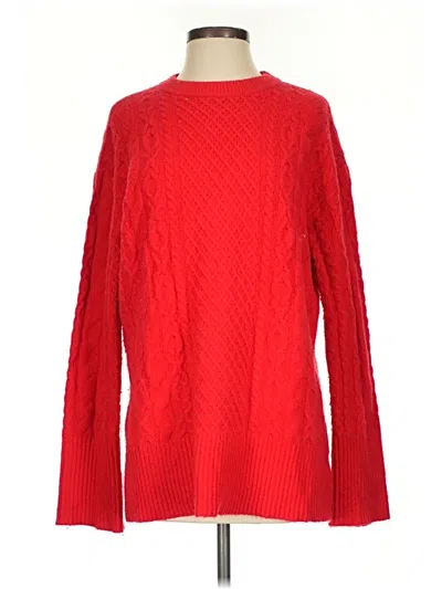 Pre-owned A New Day Pullover Sweater In Red