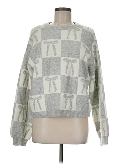 Pre-owned A New Day Pullover Sweater In Silver