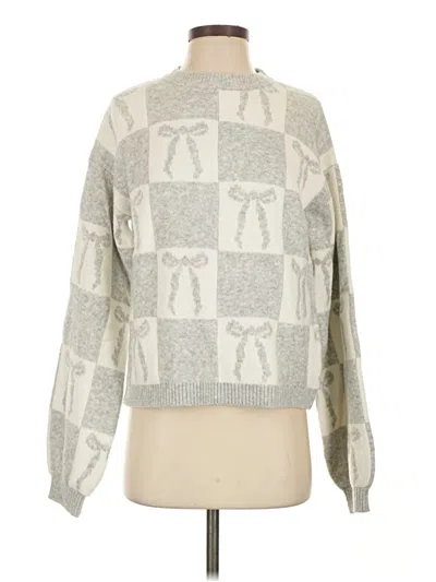Pre-owned A New Day Pullover Sweater In Silver