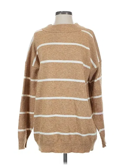 Pre-owned A New Day Pullover Sweater In Tan