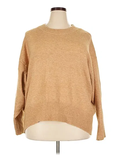 Pre-owned A New Day Pullover Sweater In Tan