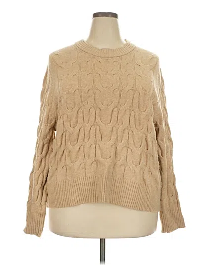 Pre-owned A New Day Pullover Sweater In Tan