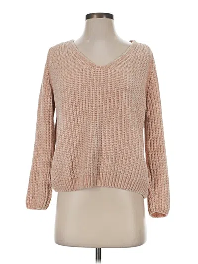 Pre-owned A New Day Pullover Sweater In Tan