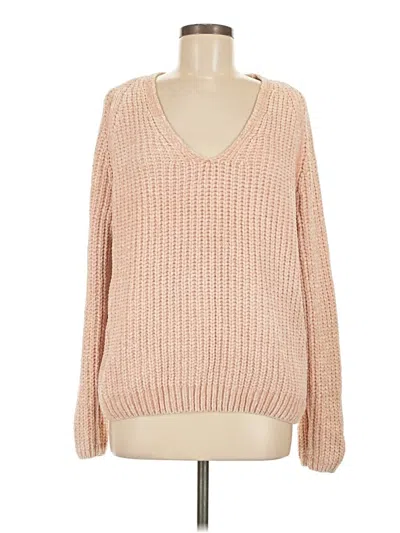 Pre-owned A New Day Pullover Sweater In Tan