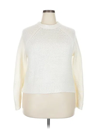 Pre-owned A New Day Pullover Sweater In White