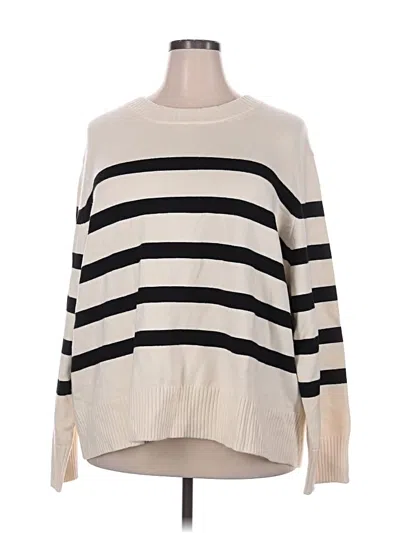 A New Day Pullover Sweater In White