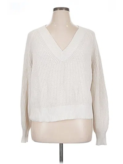Pre-owned A New Day Pullover Sweater In White